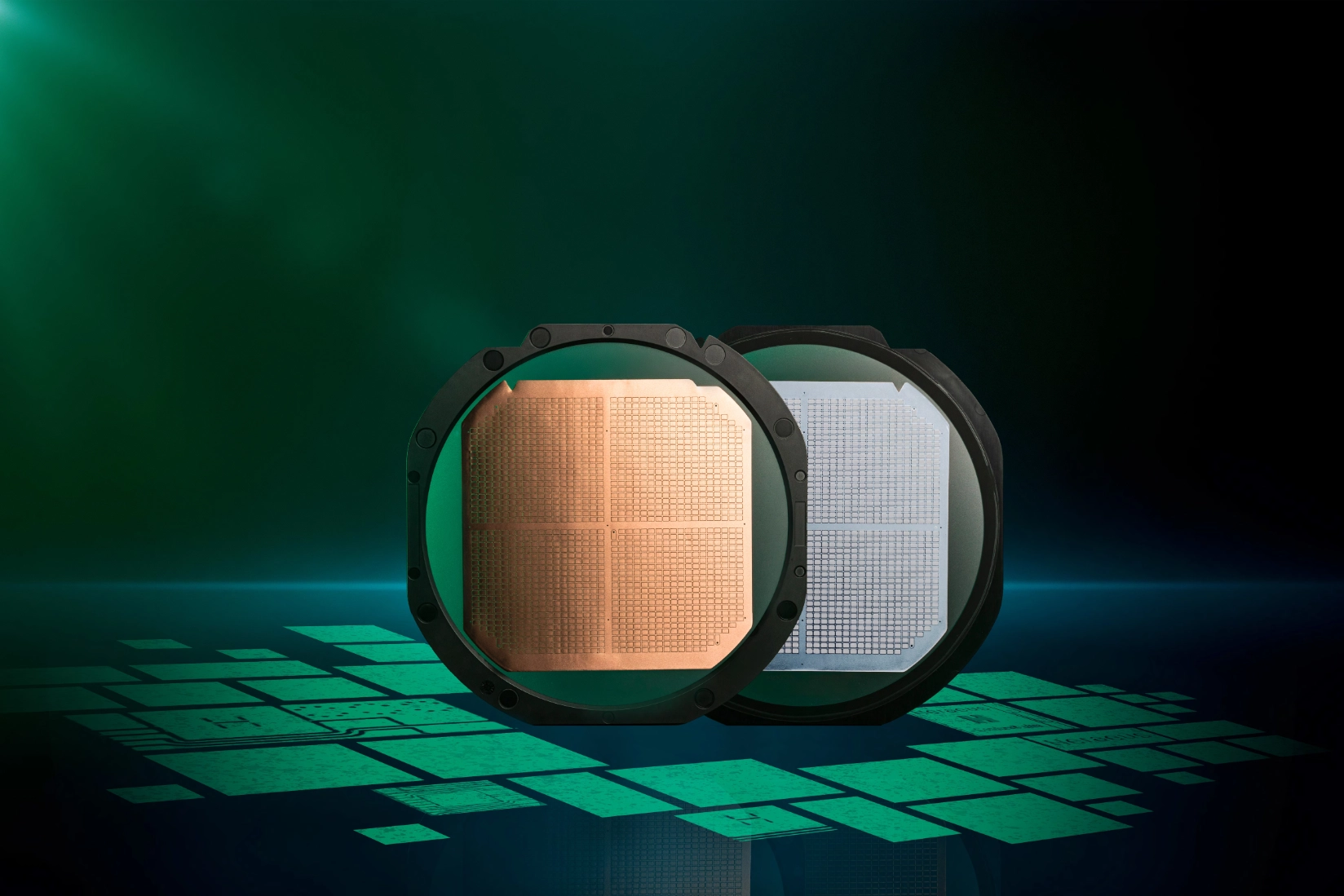 Wafer DTS gold and silver